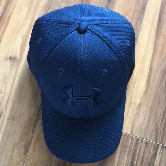 Under Armour Other - Under Armour Mens Navy Blue Hat